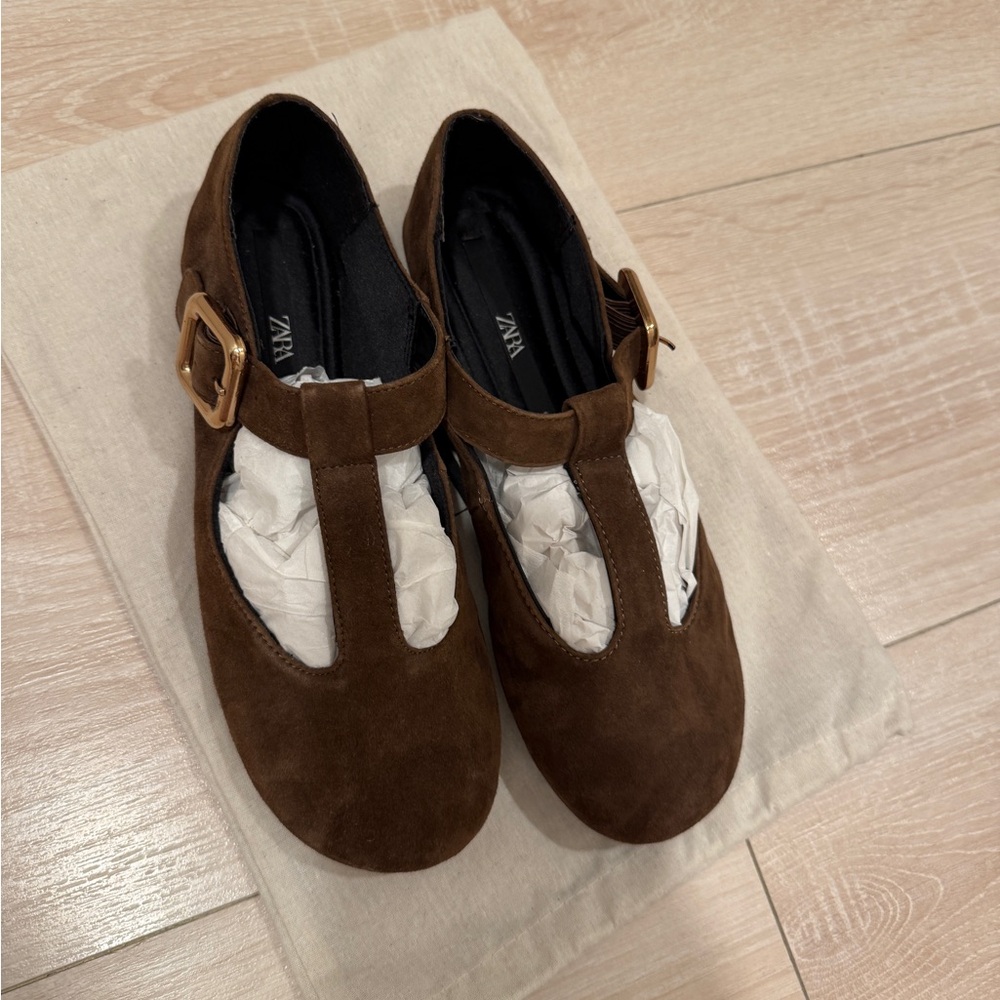 Zara suede mary janes - Picture 2 of 4